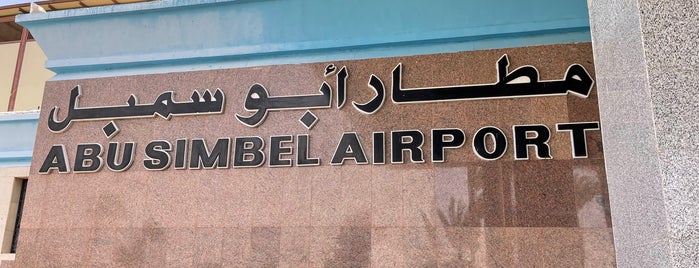 Abu Simbel Airport is one of PAST TRIPS.