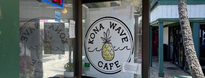 Kona Wave Cafe is one of Big Island.