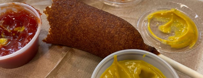 Hot Dog on a Stick is one of The 15 Best Places for Corn Dogs in Los Angeles.