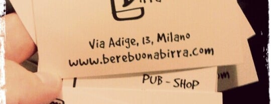 Bere Buona Birra is one of Cheers Drink to That.