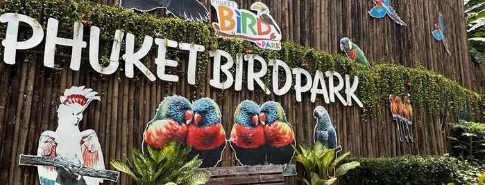 Phuket Bird Park is one of สถานที่ที่ Nina ถูกใจ.