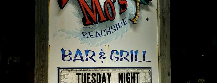Hurricane Mo's Beachside Bar And Grill is one of Places to eat in OBX.