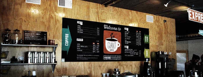 Giant Coffee is one of 5 Best Coffee Shops in Cental/DT PHX.