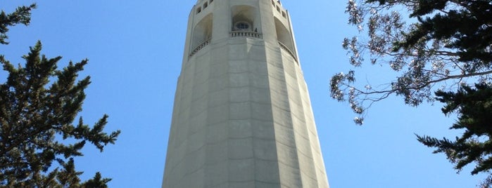 Coit Tower is one of West Coast Road Trip.