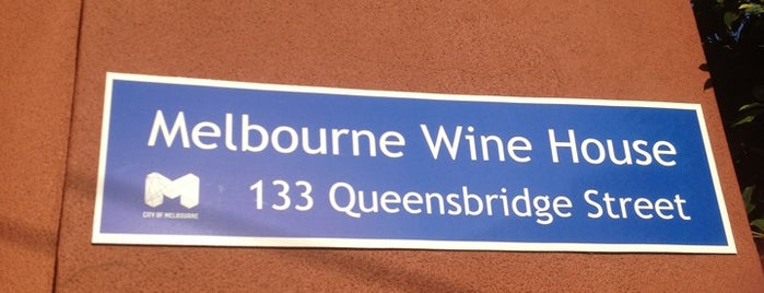Melbourne Wine House is one of Orte, die Robert gefallen.