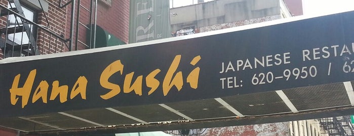 Hana Sushi is one of Sushi NYC.