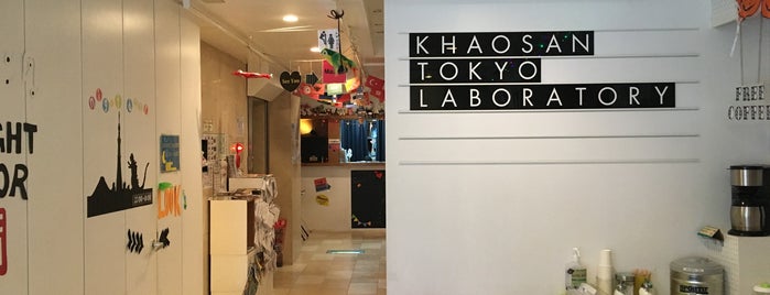 Khaosan Tokyo Laboratory is one of Tokyo.