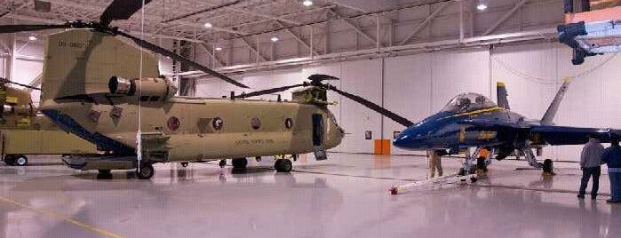 AASF Chinook Hangar Facility is one of carpool pickup (lunch).
