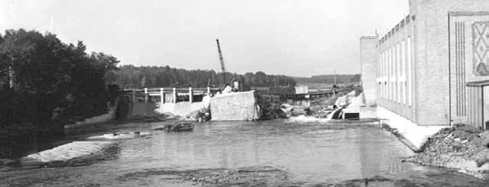 Blandin Dam is one of Now and Then - Grand Rapids, Minnesota.