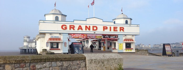 Weston-super-Mare Seafront is one of Daddy's in England.
