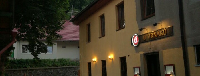 Restaurace U Vrnaku is one of Orte, die Lucie gefallen.