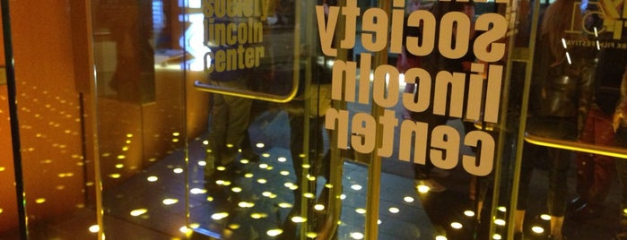 Film at Lincoln Center is one of สถานที่ที่บันทึกไว้ของ Ashley.