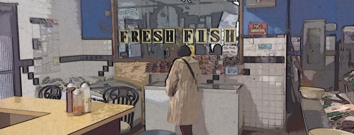 New Young Fish Market is one of NYC Cheap Eats.
