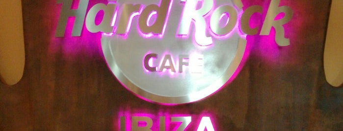 Hard Rock Café Ibiza is one of Sam.