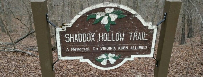 Shaddox Hollow Hiking Trail is one of Outdoor Adventures :).