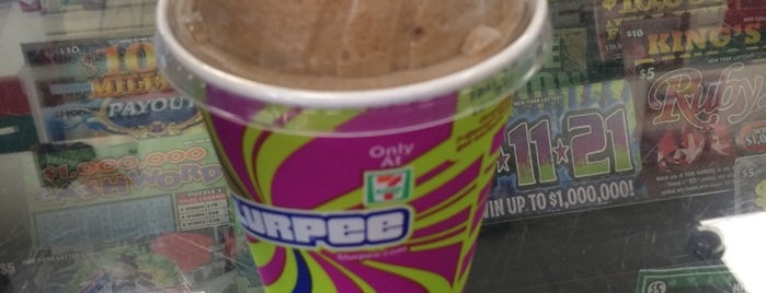 7-Eleven is one of my places.