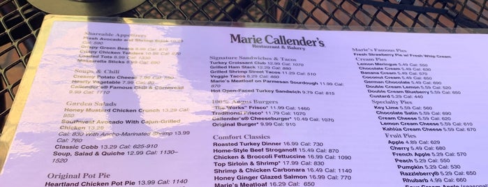 Marie Callender's is one of Been There Done That.