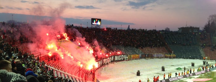 Stadion Pogoni Szczecin is one of Tomek'in Beğendiği Mekanlar.