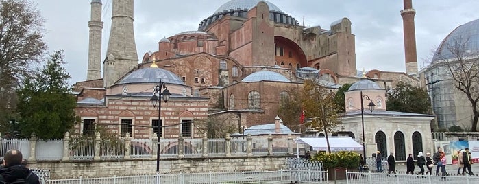 The Hagia Sophia Grand Mosque is one of Istanbul, Turkey.