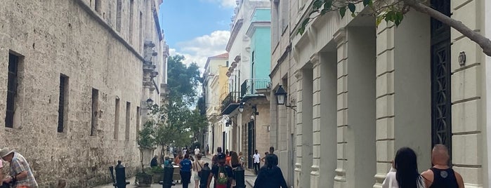 Paseo del Prado (Paseo Marti) is one of La Havana, Cuba.