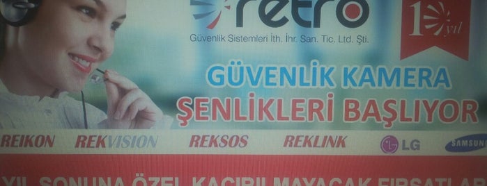Retro Güvenlik Sistemleri  A.Ş. is one of RETRO GÜVENLİK SİSTEMLERİ.
