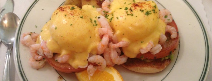 Mama's on Washington Square is one of Eggs Benedict.