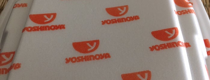Yoshinoya is one of Places to try.
