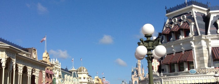 Main Street, U.S.A. is one of Walt Disney World.