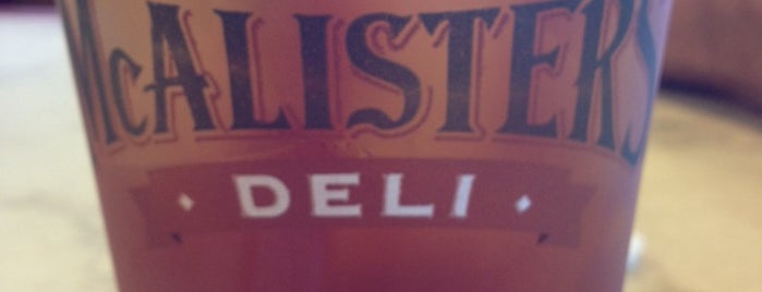 McAlister's Deli is one of Earl'ın Beğendiği Mekanlar.