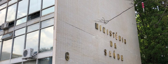 Ministério da Saúde (MS) is one of pontos de reuniões.