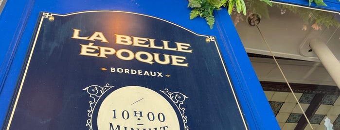 La Belle Epoque is one of Bergerac + Bordeaux.