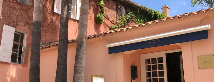 Le Yaca Restaurant is one of Saint Tropez.