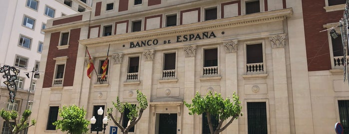 Banco de España is one of Alicante Architecture.