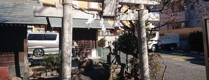白狐稲荷社 is one of 板橋区の神社.