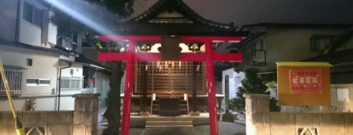 文珠稲荷神社 is one of 山梨県中心部の神社仏閣.