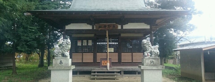 熊野神社（坪井熊野神社） is one of 山梨県中心部の神社仏閣.