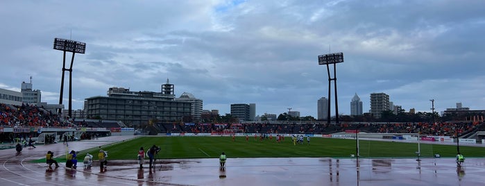 Niigata City Athletic Stadium is one of サッカースタジアム(J,WE).
