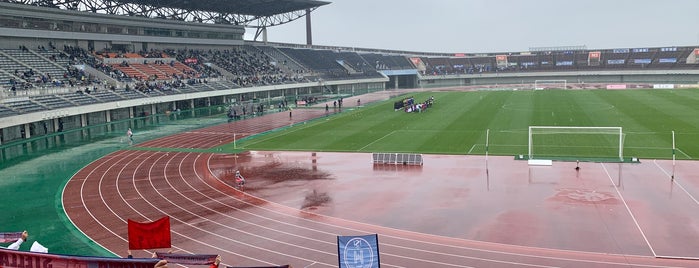 アウェイ側ゴール裏