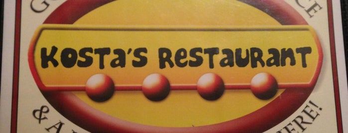 Kosta's Restaurant is one of ed’s Liked Places.