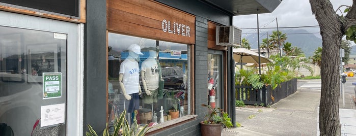 Oliver Men's Shop is one of Oahu, Hawaii.
