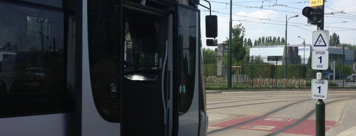 Stalle (MIVB / STIB) is one of Belgium / Brussels / Tram / Line 4.