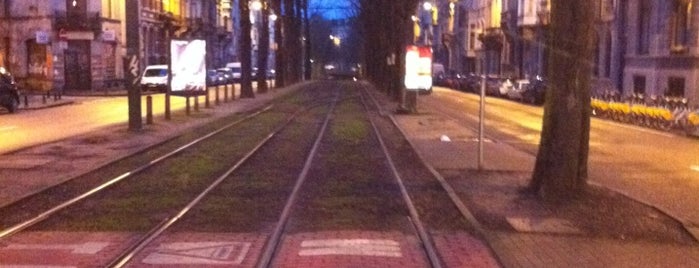 Berkendaal (MIVB) is one of Belgium / Brussels / Tram / Line 4.