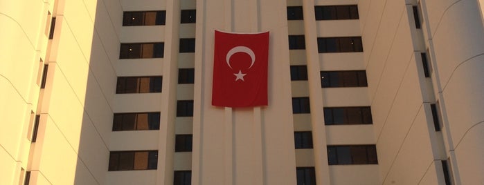 Özkaymak Falez Hotel is one of outside.