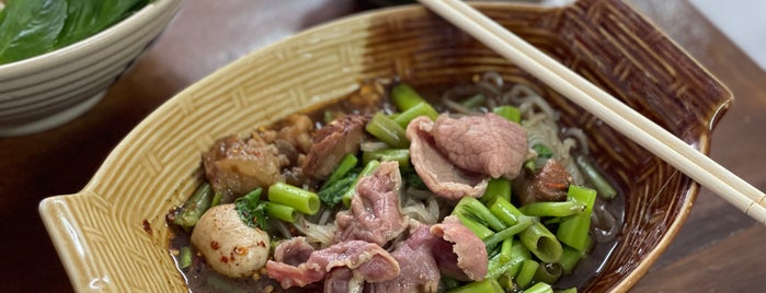 Thongkam Noodle is one of Favorite Food.