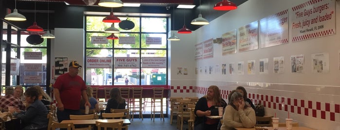 Five Guys is one of Places that must be visited in Charleston WV.