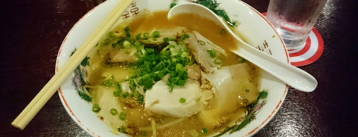 紀州豚骨醤油拉麺 is one of 上海(Shanghai) 令和Ver.