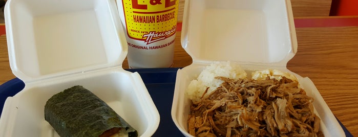 L&L Hawaiian Barbecue is one of Grindz in Vegas.