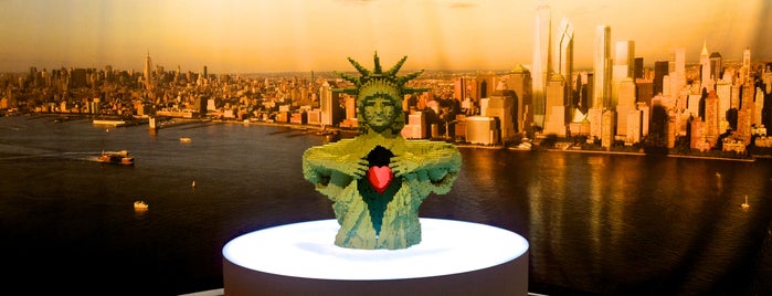 The Art of the Brick (at Discovery Times Square) is one of The City that never sleeps.