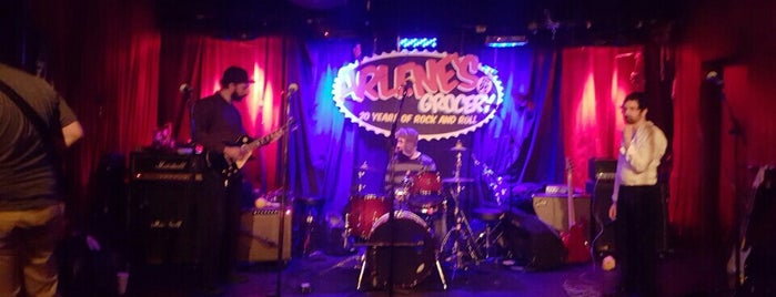 Arlene's Grocery is one of Live Music Venues in the LES.