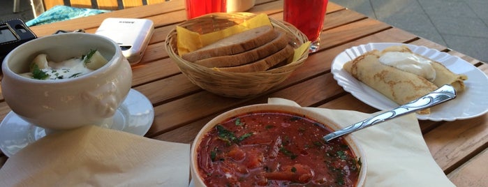 Café Pelmeni is one of Berlin Food.